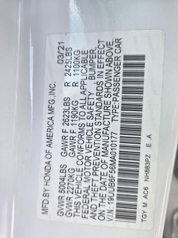 2021 Acura TLX A-Spec Package SH-AWD
