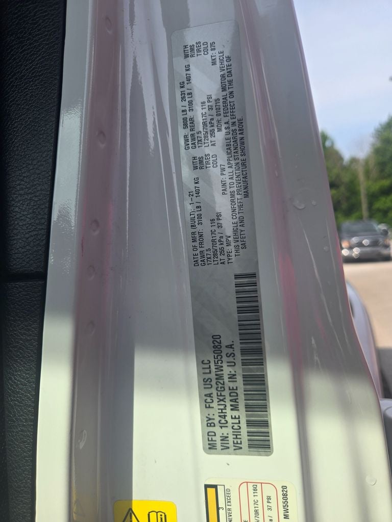 2021 Jeep Wrangler Unlimited Rubicon