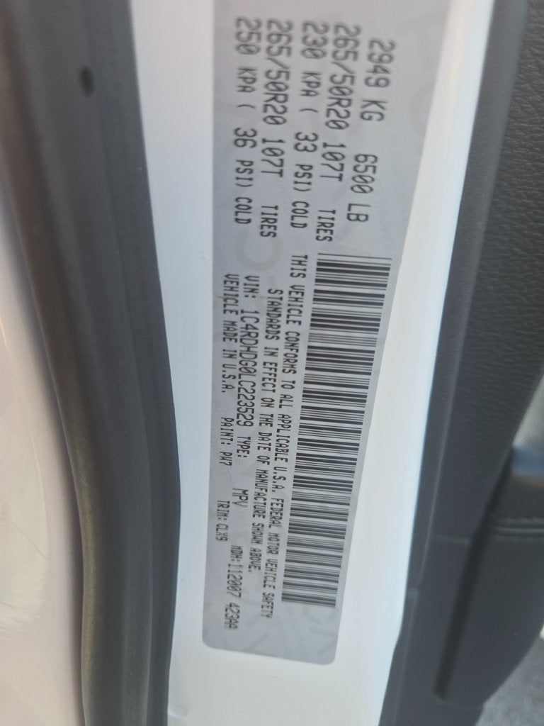 2020 Dodge Durango GT