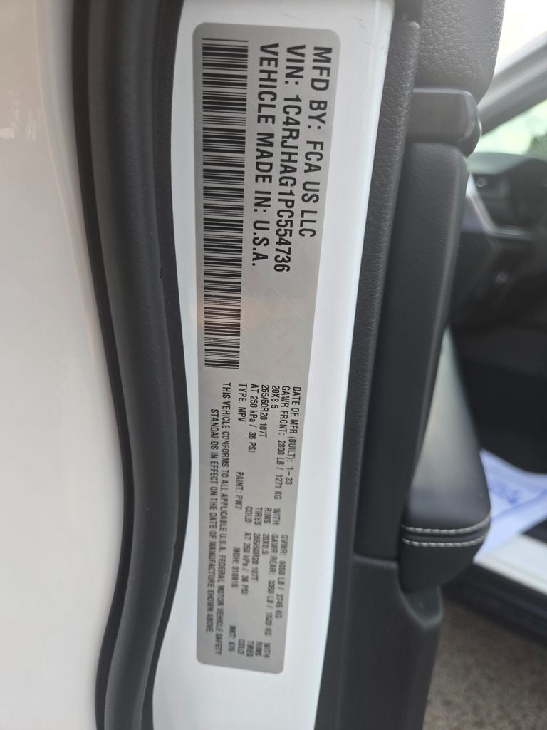 2023 Jeep Grand Cherokee Altitude X