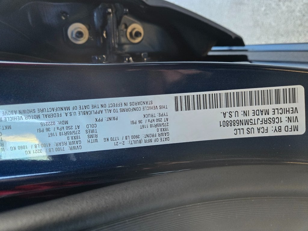 2021 RAM 1500 Laramie