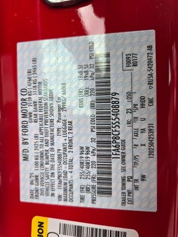 2025 Ford Mustang GT Premium Fastback