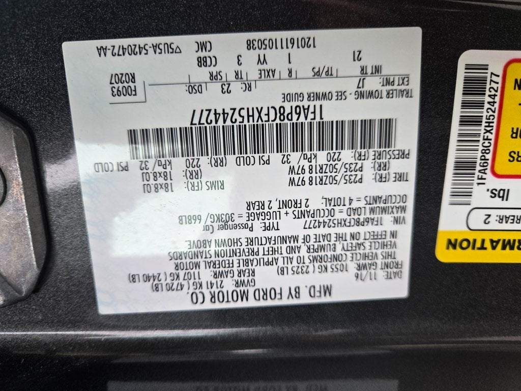 2017 Ford Mustang GT