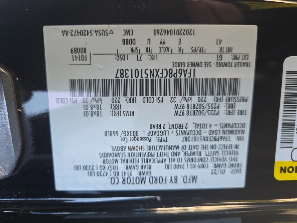 2022 Ford Mustang GT Premium