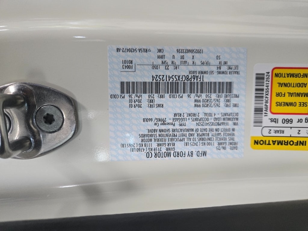 2025 Ford Mustang GT Premium Fastback