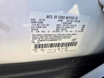 2021 Ford Explorer Limited