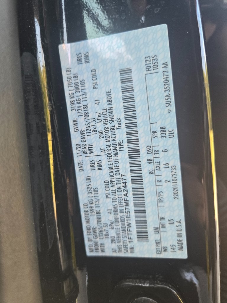2021 Ford F-150 XLT