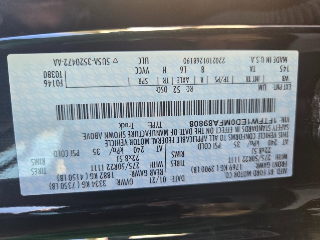 2021 Ford F-150 Limited