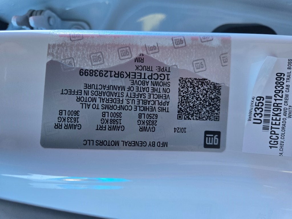 2024 Chevrolet Colorado Trail Boss