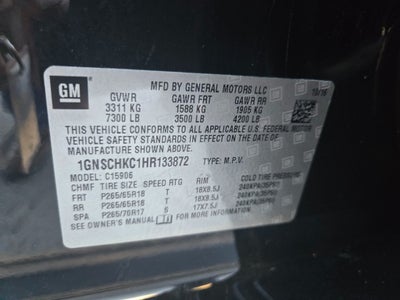 2017 Chevrolet Suburban LT