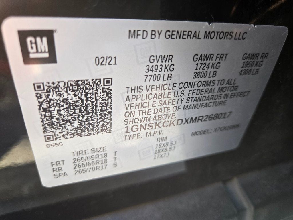 2021 Chevrolet Suburban LT