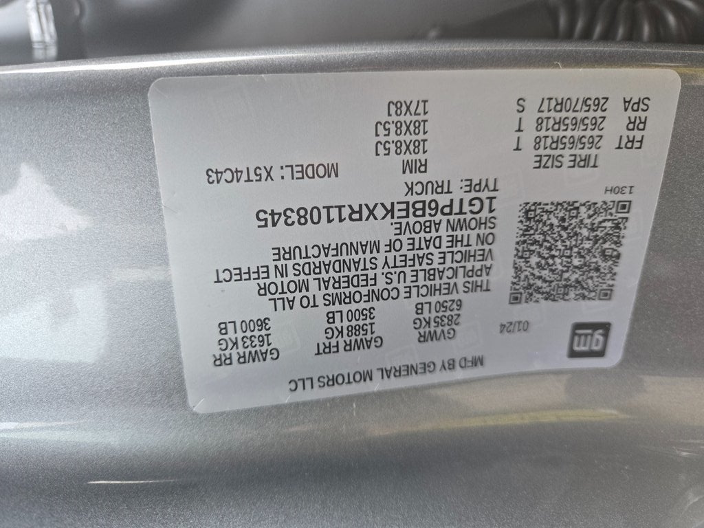 2024 GMC Canyon Elevation