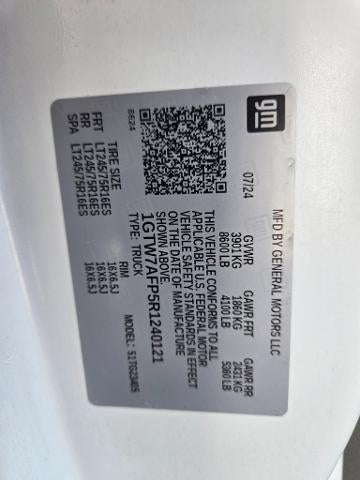 2024 GMC Savana 2500 Work Van