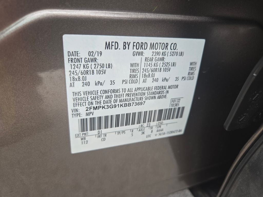 2019 Ford Edge SE