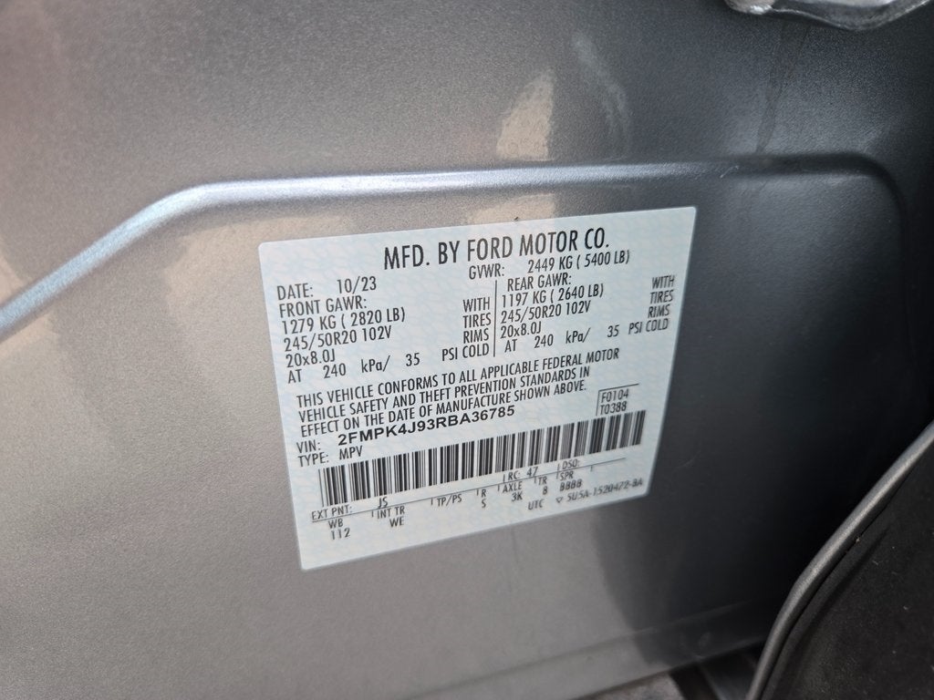 2024 Ford Edge ST Line