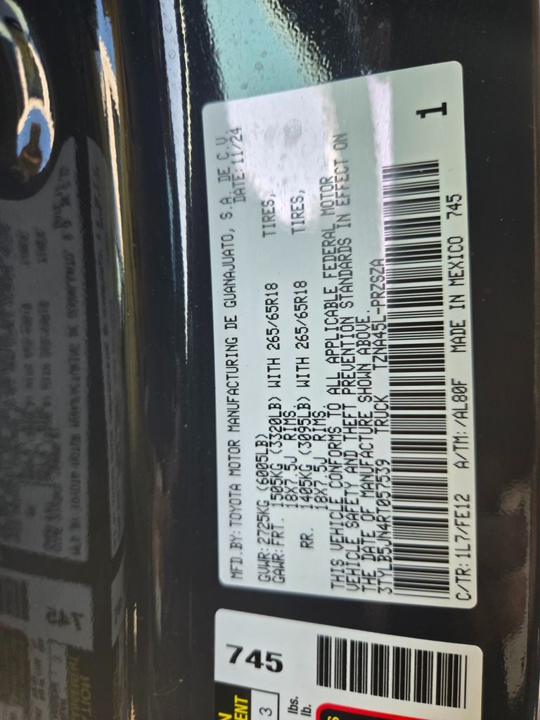 2024 Toyota Tacoma TRD Sport