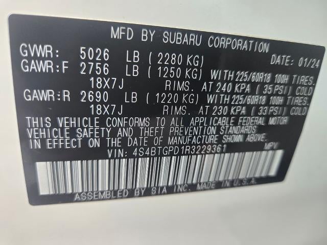 2024 Subaru Outback Touring XT