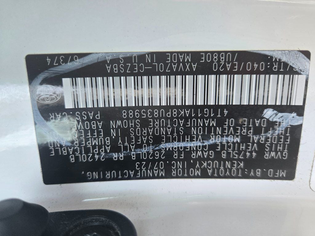 2023 Toyota Camry SE