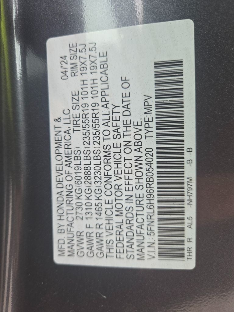 2024 Honda Odyssey Elite