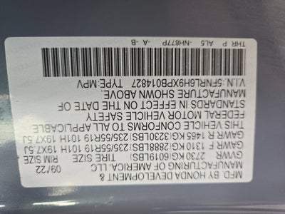 2023 Honda Odyssey Elite