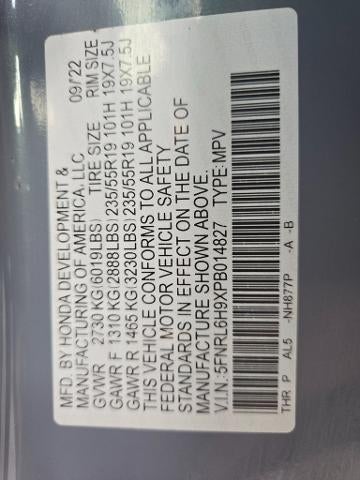 2023 Honda Odyssey Elite