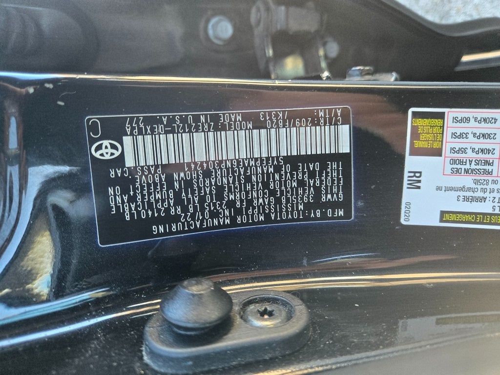 2022 Toyota Corolla LE