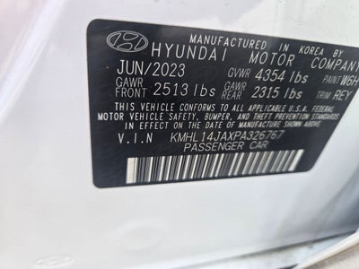 2023 Hyundai Sonata SEL