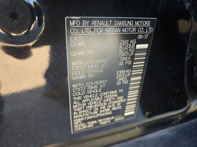 2018 Nissan Rogue SV