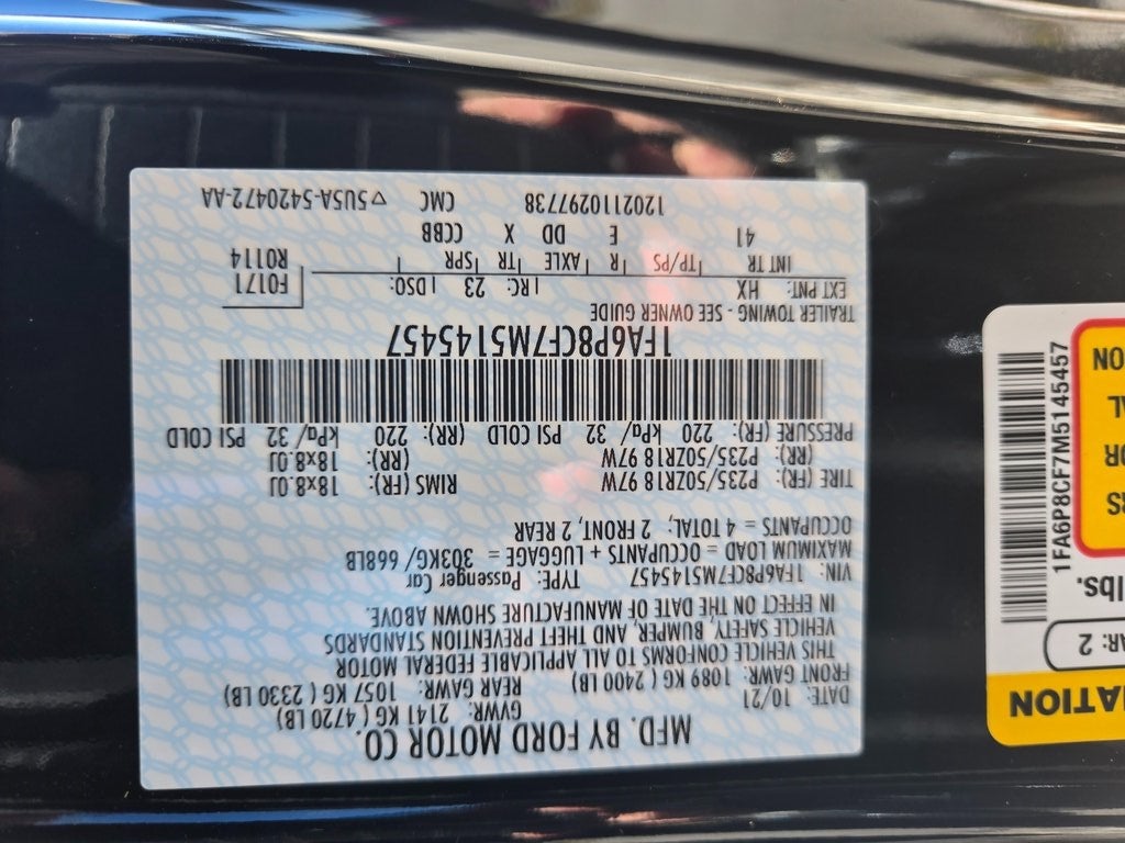 2021 Ford Mustang GT Premium