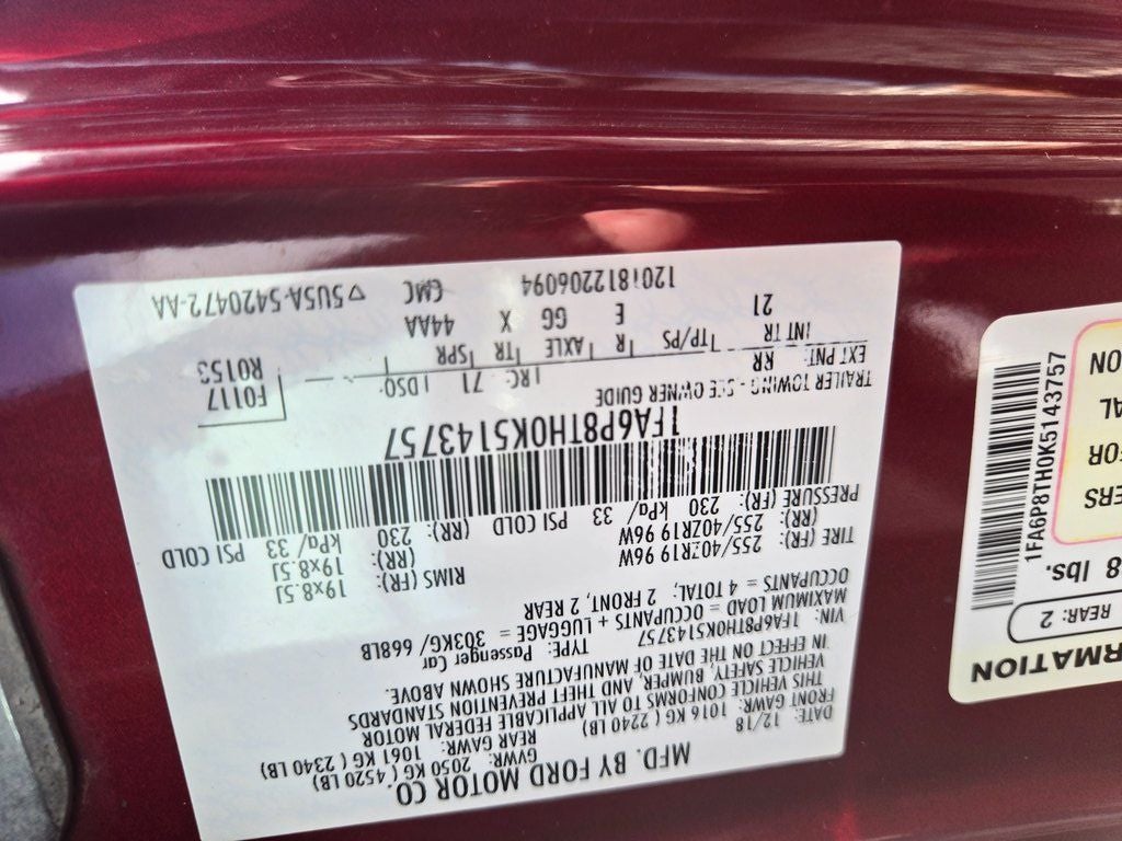 2019 Ford Mustang EcoBoost