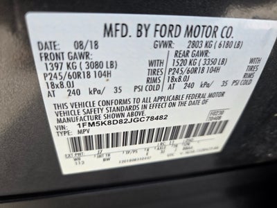 2018 Ford Explorer XLT