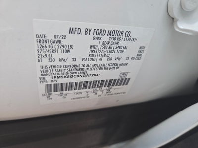 2022 Ford Explorer ST