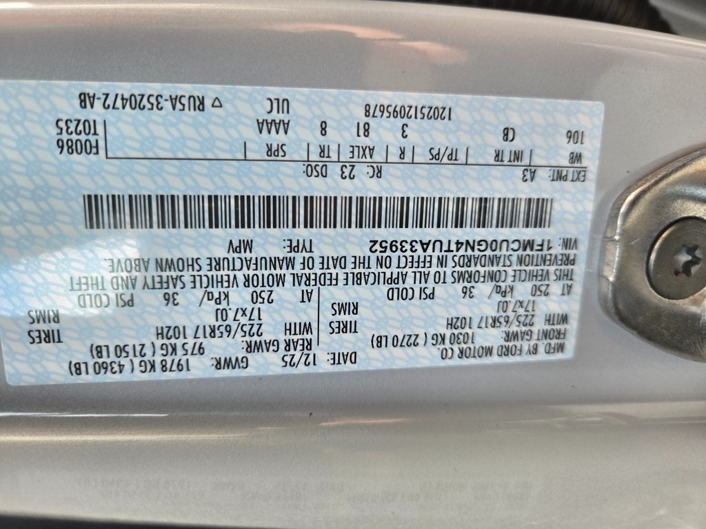 2026 Ford Escape Active