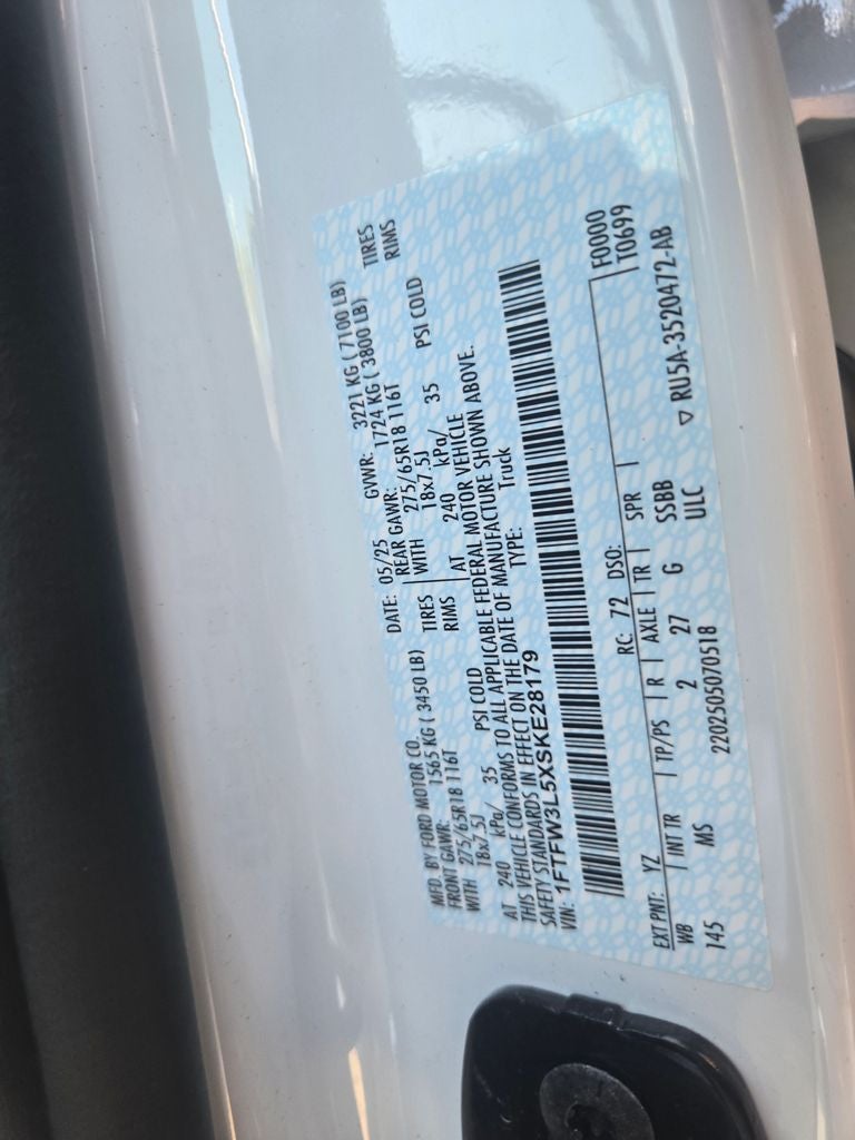 2025 Ford F-150 XLT