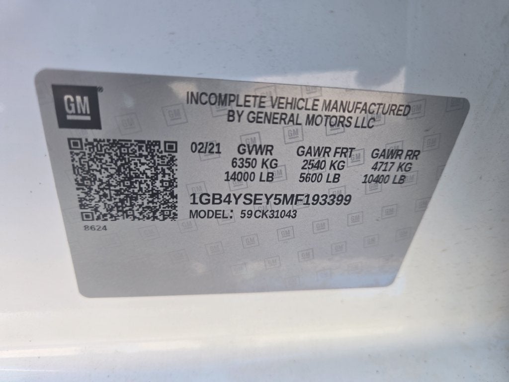 2021 Chevrolet Silverado 3500HD Work Truck
