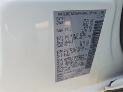 2024 Nissan Frontier SV