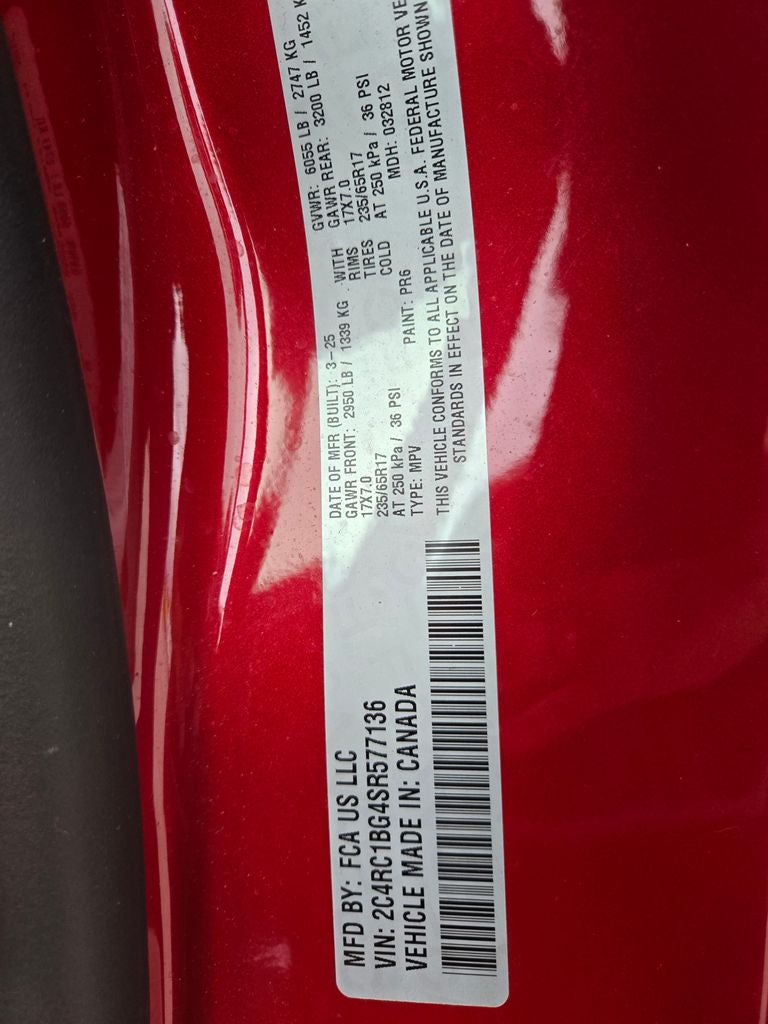 2025 Chrysler Pacifica Select