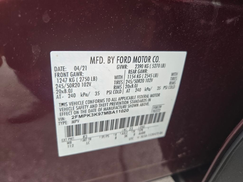 2021 Ford Edge Titanium