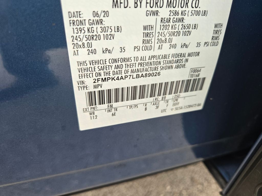 2020 Ford Edge ST