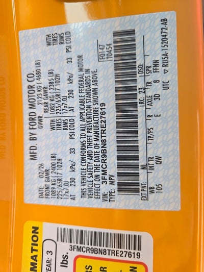 2026 Ford Bronco Sport Big Bend