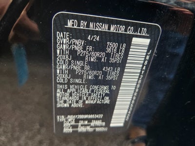 2024 Nissan Armada SL