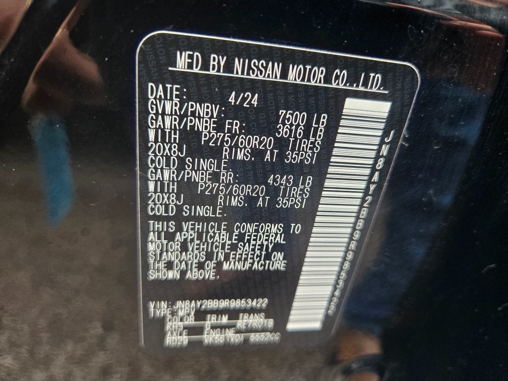 2024 Nissan Armada SL