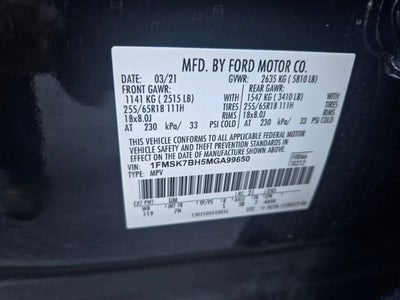 2021 Ford Explorer Base
