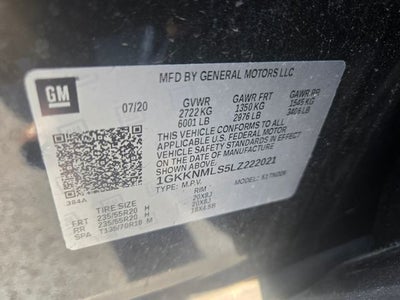 2020 GMC Acadia SLT