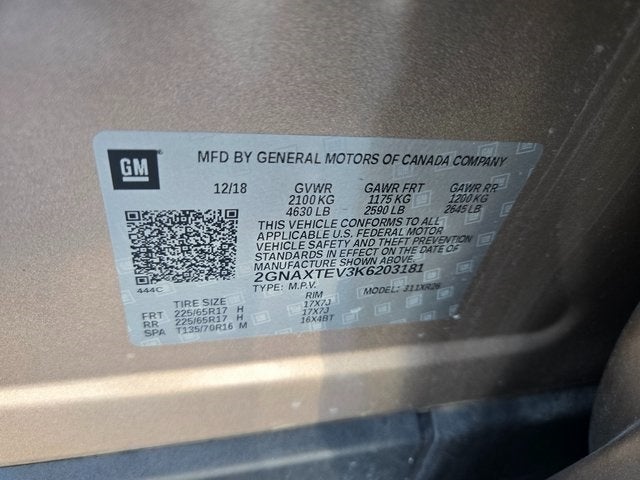 2019 Chevrolet Equinox LT