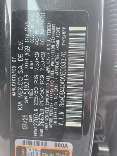 2027 Kia EV3 Wind