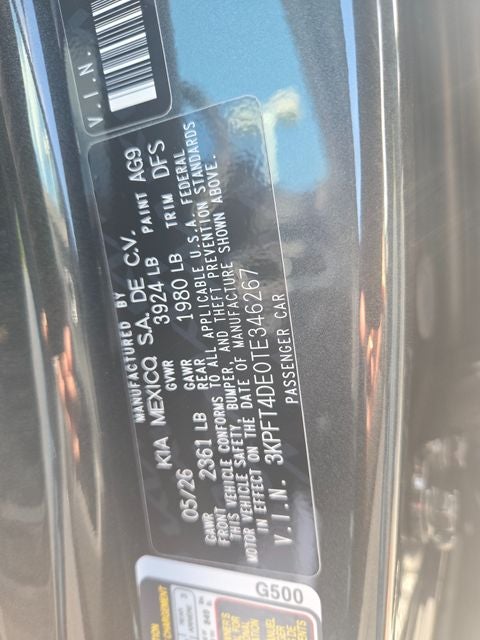 2026 Kia K4 Base
