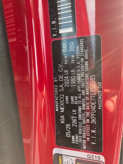 2026 Kia K4 EX