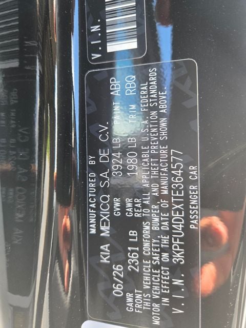 2026 Kia K4 EX