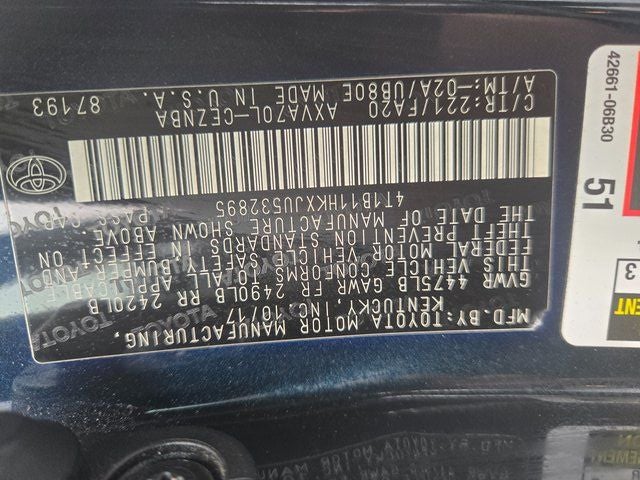 2018 Toyota Camry LE